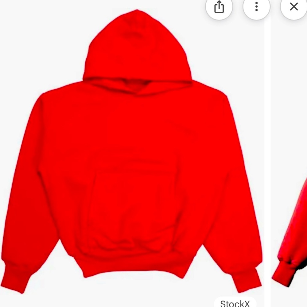 Yeezy feat Gap engineered Balenciaga. Red